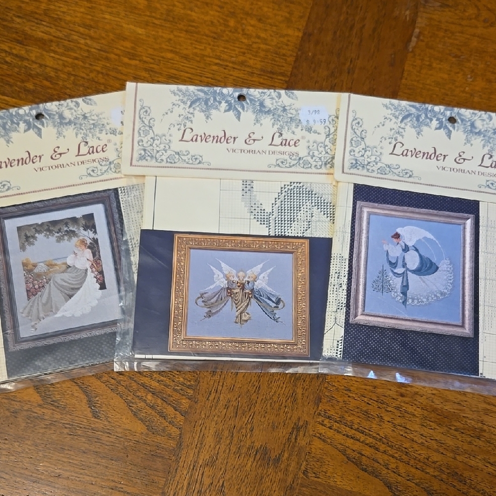 Victorian Design Cross Stitch Kit Bundle #2